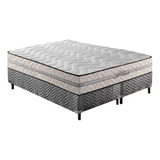 Cama Box Queen: Colchão Espuma Paropas D33 Pasquale Plus + 