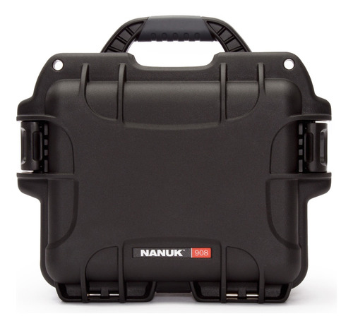 Estuche Rígido Nanuk 908-1001 Negro Con Espuma Precortada