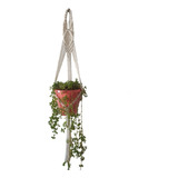 Floreira De Macramê Plant  Hanger  Kit C/ 2 Unidades.