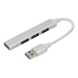 Mini Conector Portátil De Extensión Usb De Múltiples Puertos