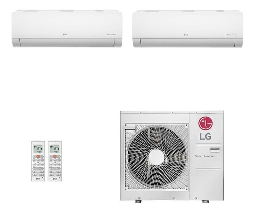 Ar-condicionado Multi Inverter LG 36000 (1x18+1x24) Qf 220v