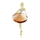 Broche Prendedor Pin Ballet Bailarina Elegante Mujer Clip 