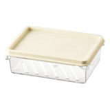 Caja De Almacenamiento Para Refrigerador Con Tapas, M