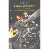 Libro Crã­tica Del Poder