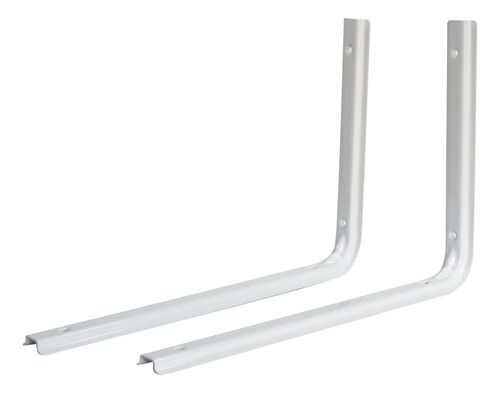 Mensula Soporte Estante Bracket 404 250 X 350 Mm Bco/ng X 2u