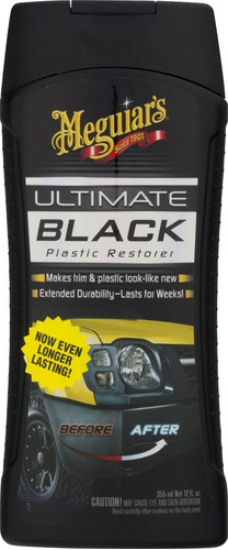 Meguiars Restaurador De Plasticos Ultimate Black G15812