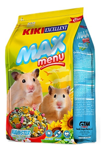  Kiki Max Menu Hámster 1 Kg C/gránulos Vitaminados De España