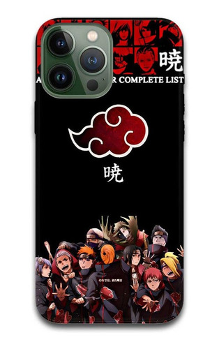 Funda Naruto Akatsuki 1 Para iPhone Todos