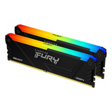 Kit Memoria Ram Kingston Fury Beast Rgb Ddr4 32gb 3600mt/s