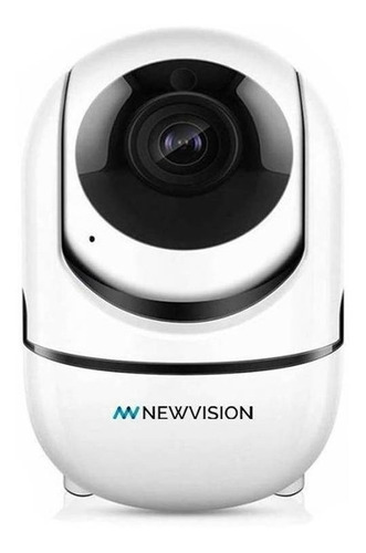 Cámara De Seguridad Newvision Dc48 Con Resolución De 1mp Visión Nocturna Incluida Blanca 