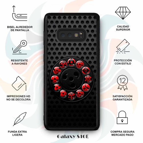 Funda Galaxy S20 S10 Sasuke Celular Note 10 9 8 S9 S8 Tpu/pm