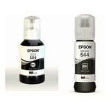 Epson Botella De Tinta Ecofit Color Negro, T504120 +