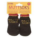 Muttluks Muttsoks (paquete De 4), Pequeno, Negro