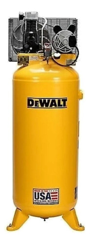 Compresor De Aire Eléctrico Dewalt Vertical Dxcm601 Monofásico 60gal 3.7hp 240v 60hz Amarillo