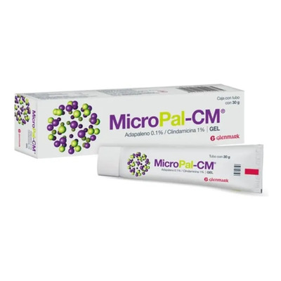Micropal-cm MICROPAL-CM GEL 0.1 g\u002F1 g\u002F100 g, 1 TUBO 30 G - Glenmark pharmaceuticals ltd. | Envío gratis