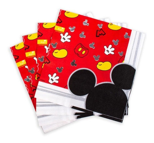 Servilletas De Papel Para Decoración Motivo ( Mickey Mouse )