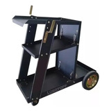 Carro Porta Soldadoras Metal Con Ruedas 45kg Acero Lusqtoff 