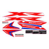 Kit Calcos Completo Honda Xr 250 Tornado Hrc - Laminadas