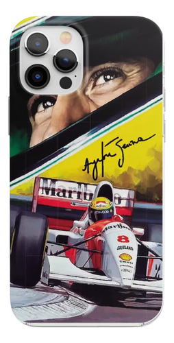 Funda F1 Ayrton Senna Para Motorola