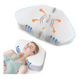 Femont Almohada De Espuma Viscoelastica Cervical, Almohada E