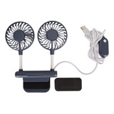 Ventilador De Monitor, 2 Cabezales, 3 Modos De Velocidad, Ca