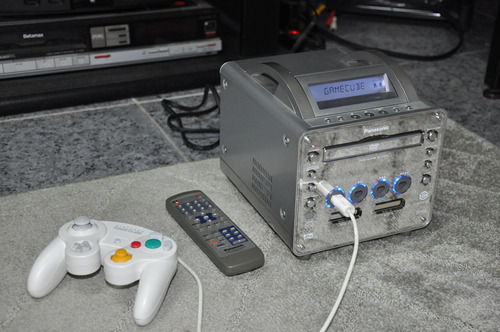 Panasonic Q Nintendo Game Cube Japonês - Console Funcionando 100% - Com Controle Remoto E Controle De Jogo Novíssimo - Colecionador
