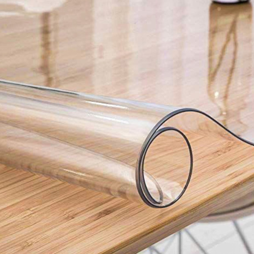 Toalha De Mesa Transparente Plástico Pvc 2.0mm 4,50m X 1,40m