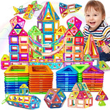 Bloques Magneticos Juguetes Construccion Niños Pequeños 50pc