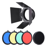 Filtros De Puerta Barn Door Color Bardoor Studio Monolight G