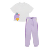 Conjunto De Polera Y Pantalón Buzo Para Bebé Niña