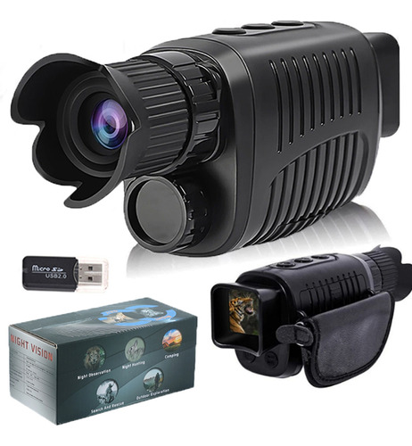 64gb Dispositivo De Visión Nocturna Monocular Cámara 1080p