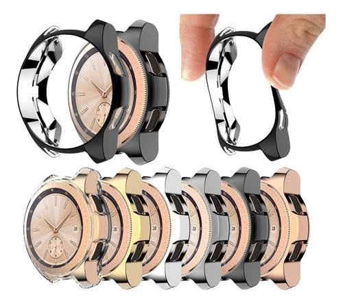 Combo 3 Case Protector Tpu Para Galaxy Watch 42mm Generico