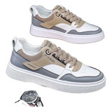 Tenis Urban Para Hombres Zapatos De Golf Mujer Air 7 Blanco