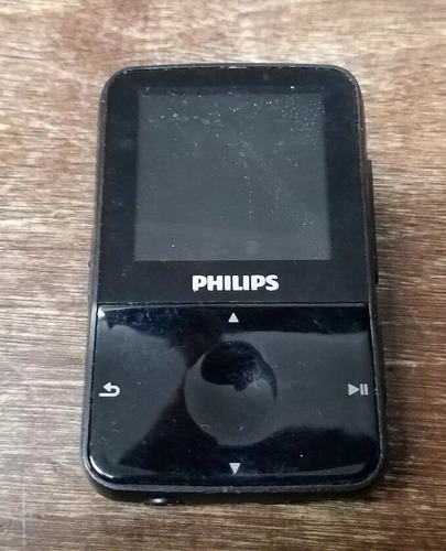 Mp4 Player 4gb Philips Gogear Sa-1vbe08kx  Bateria Nova 