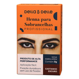 Henna Para Sobrancelhas Della E Delle 8g - Escolha A Cor