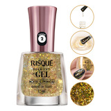 Top Coat Karaoke Toquio Noites Iluminadas Risque Diamond Gel