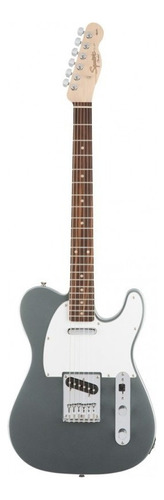 Guitarra Squier Affinity Telecaster Plateada Color Slick Silver Material Del Diapasón Laurel Orientación De La Mano Diestro