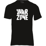 Playera Negra War Zone. Call Of Duty. Videojuego