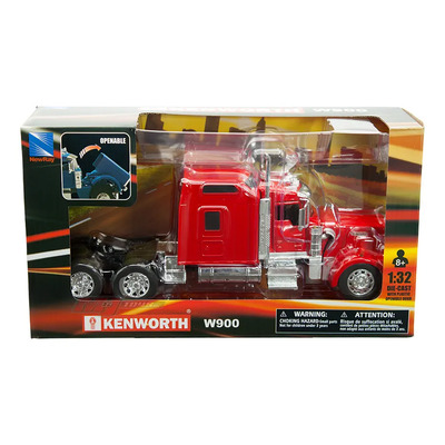 1\u002F32 Kenworth W900 Cabina Rojo New Ray | Envío gratis