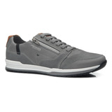 Zapatillas Urbanas Cuero Hombre 118410-08 Pegada Oficial