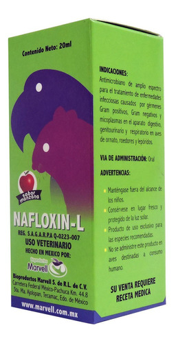 Nafloxin - L 20 Ml Marvell Alamazonas Con Envio