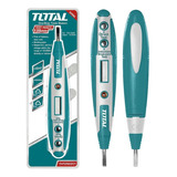 Probador Corriente Directa Tester Digital Total Tht292201