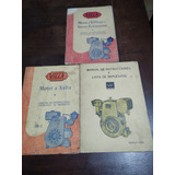 Tres Antiguos Manuales De Motores Estacionarios Villa Winco