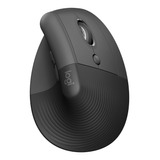 Logitech Lift - Mouse Ergonómico Vertical, Inalámbrico, Blue