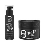 Level 3 Kit Temporary Black Hair Color + Tinted Gel