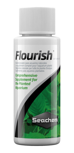 Fertilizante Para Aquários Plantados Seachem Flourish 100ml