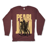 Pearl Jam Playera Manga Larga Ten Anniversary Edition