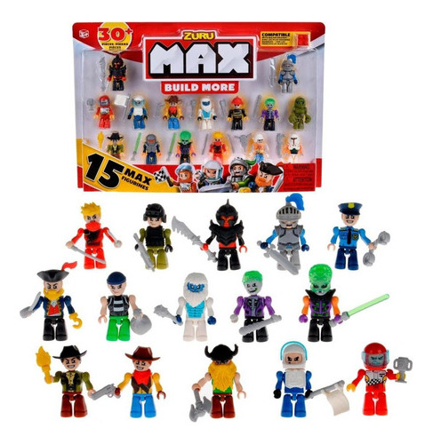 Pack 15 Figuras Max