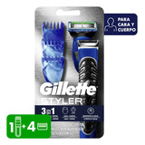 Afeitadora Gillette Styler 3 En 1 Afeita Recorta Perfila