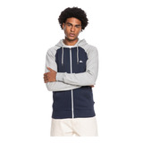 Polerón Quiksilver Colorblock Hombre Navy Blazer